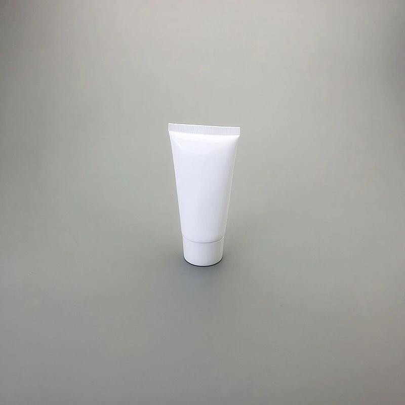 50ML 50pcs/lot White Empty Soft Tube Cosmetic Cream Lotion Shampoo Containers Facial cleanser Unguent Containers Tube Squeeze