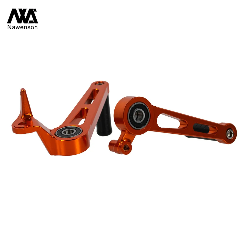 Orange Motorcycle Gear Shift Lever Rear Brake Pedal Set CNC Billet Foot Brake Lever for KTM Duke 390 2017 2018 2019