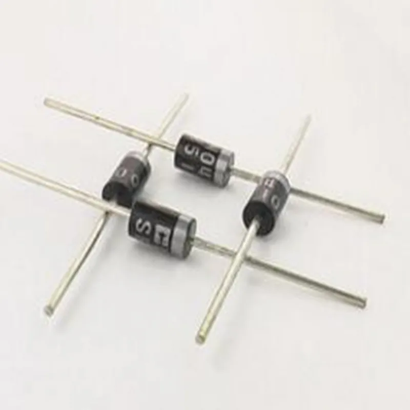 100pcs SR5100 SB5100 DO-27 Schottyky Diode 5A 100V