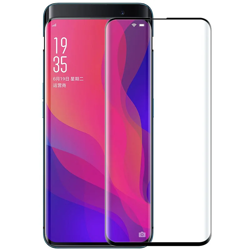 Premium 3D Arc Edge Full Cover Tempered Glass For OPPO Find X5 X3 Lite Neo X2 Pro X Screen Protector Protective Film