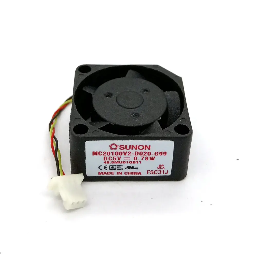 

New Original MC20100V2-D020-G99 DC5V 0.78W 20*20*10MM 2CM mute ultra small cooling fan