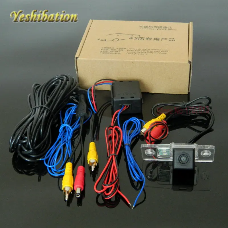 Yeshibation Car Rear Camera Stabilized DC Power Relay Filter For Volkswagen VW Polo Sedan 9N MK4 2003~2008 Reversing Park Camera