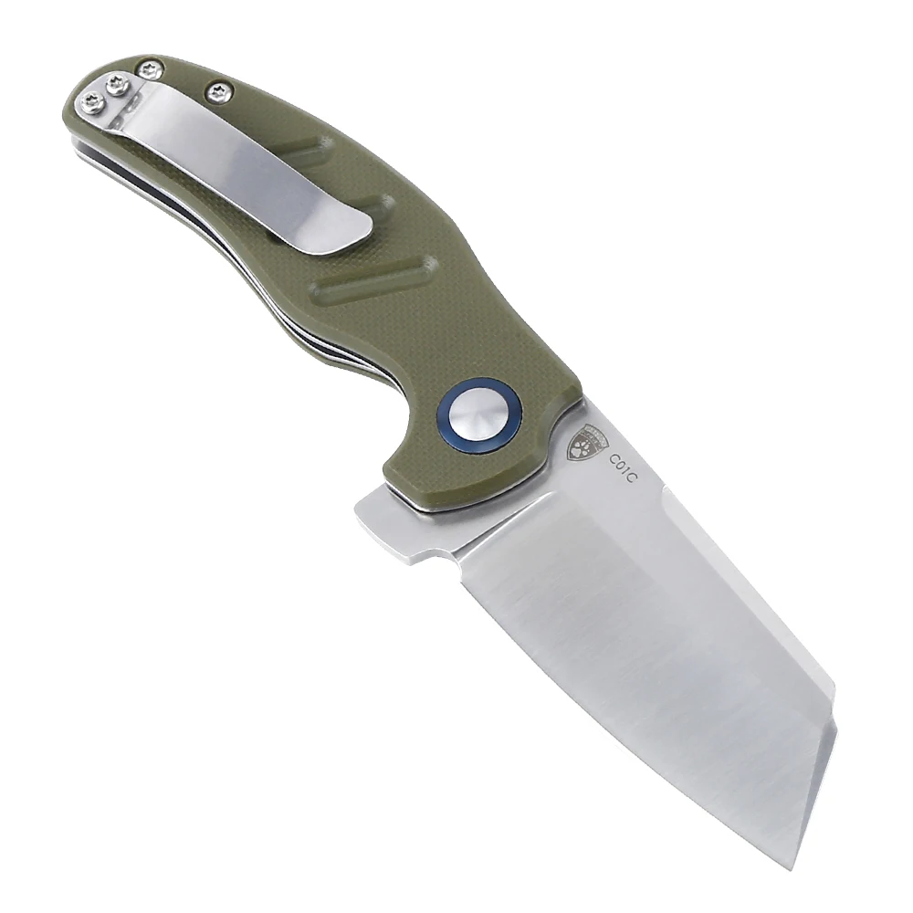 Imagem -05 - Kizer-survival Sheepdog Knife Mini Faca Ferramentas Manuais Nadadeira para Resgate Rolamento de Esferas C01c V3488c2 de Alta Qualidade