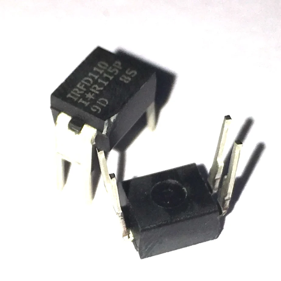 New imported original IRFD110 IRFD110PBF DIP-4 1A 100V MOS field-effect transistor