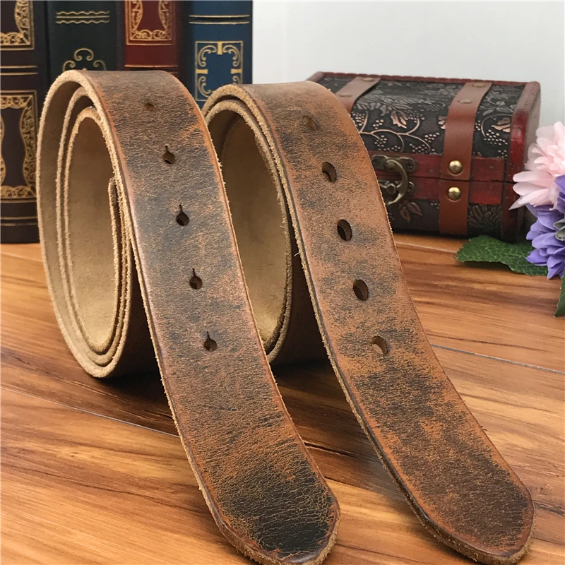 Cinture In Pelle di ALTA Qualità, Senza Fibbie Cinghia Degli Uomini Ceinture Homme Mens Cinghie di Cuoio, Senza Fibbie 95 CENTIMETRI-130 CENTIMETRI