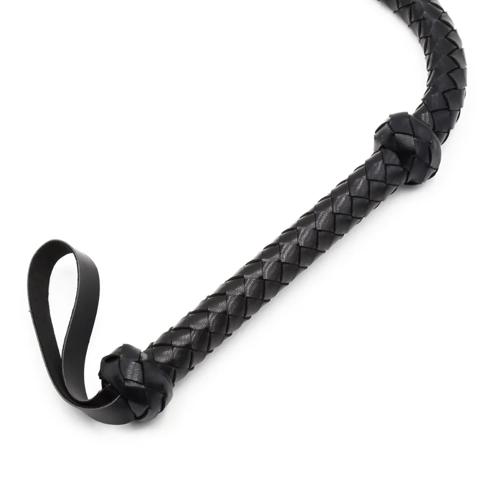 Thierry PU Leather Whip Flogger, BDSM Spanking Bondage Slave, Fantasia Fetiche Restrições, Brinquedos Sexuais para Casais, Jogos para Adultos, Barato