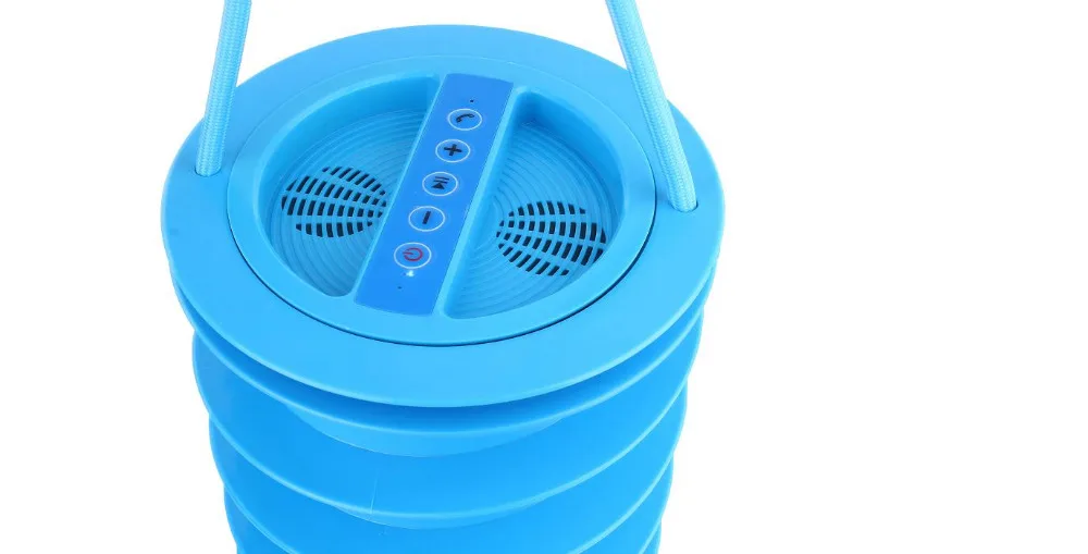 Bluetooth Speaker With 6000mAh Power Bank,Subwoofer,FM Radio,Ice Bucket Using in Beach, Beach Vault Anti-Theft,Relaxing in Beach