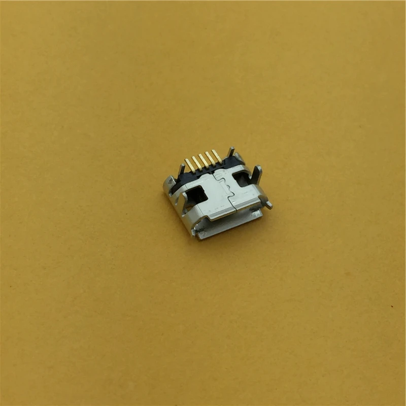 10 ชิ้น G32 ไมโครยูเอสบี 5pin ยาวขาแจ็คขั้วต่อซ็อกเก็ตหญิง OX Horn หยิกปากหางชาร์จโทรศัพท์มือถือโทรศัพท์ขายที่ Los