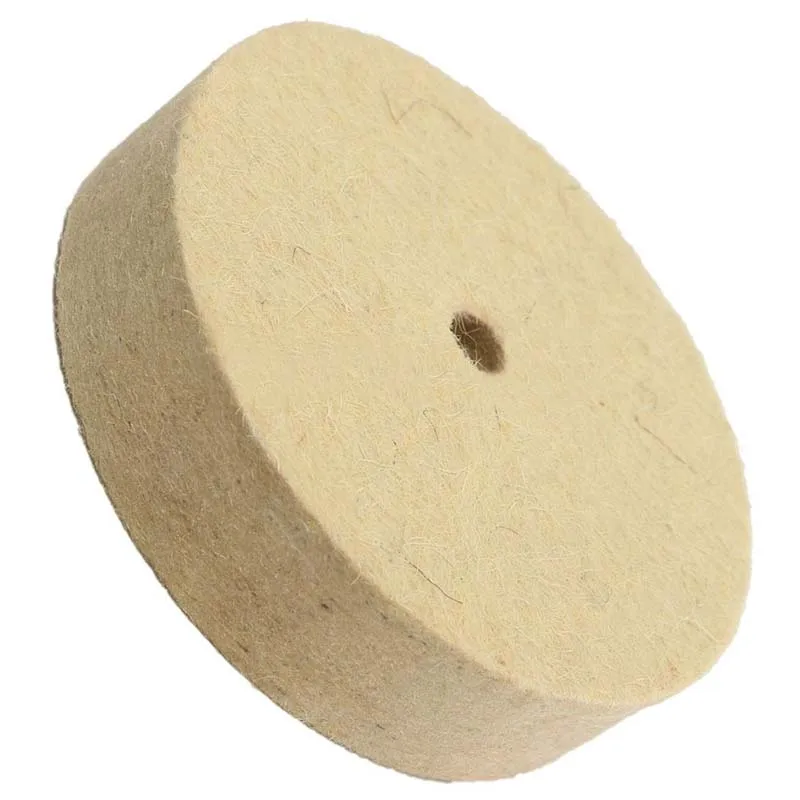4inch Wool Felt Polishing Buffing Wheel Polisher Disc Pad Rotary Tool 100x20mm