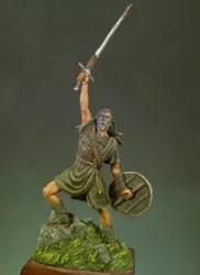 54mm Resin kit Braveheart Unassembled Sculpture for Hobbyists