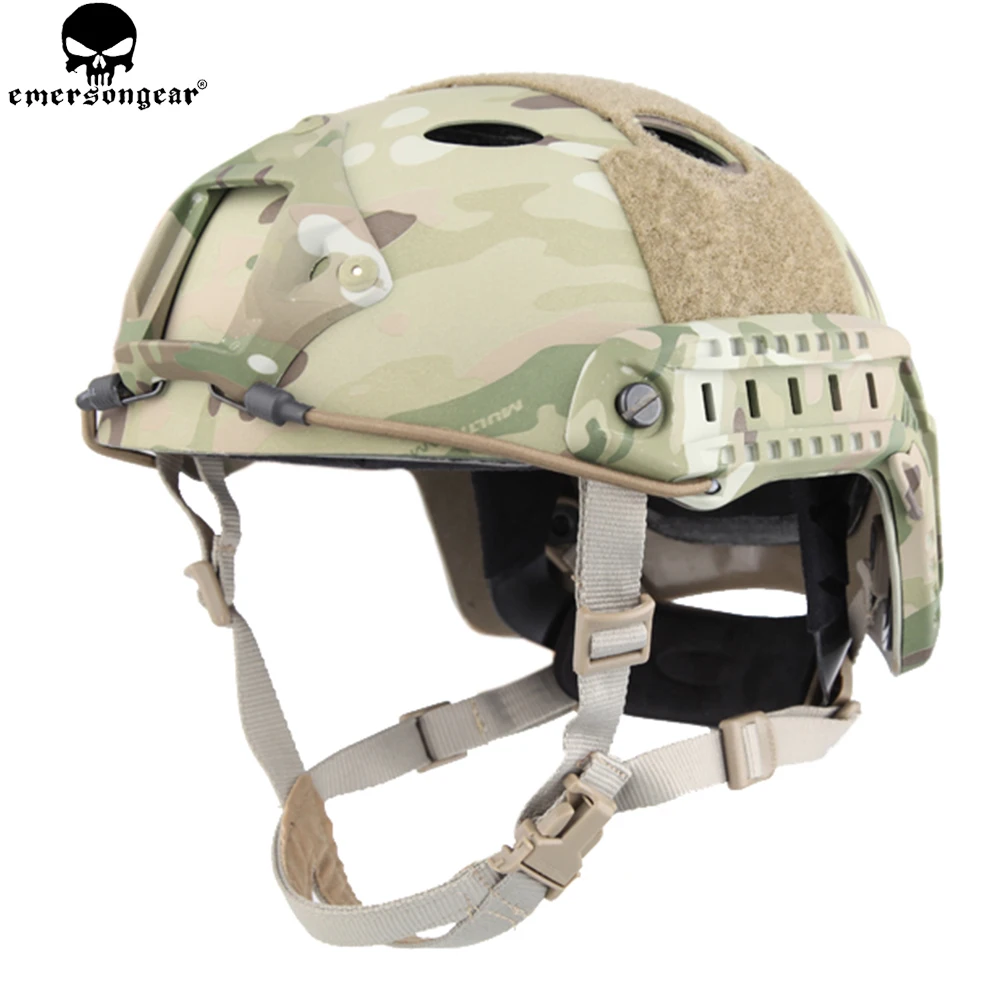 

EMERSONGEAR Fast Helmet PJ Type Tactical Adjustable Protective Helmet For Combat Airsoft Paintball Hunting Hiking Cycling EM5668