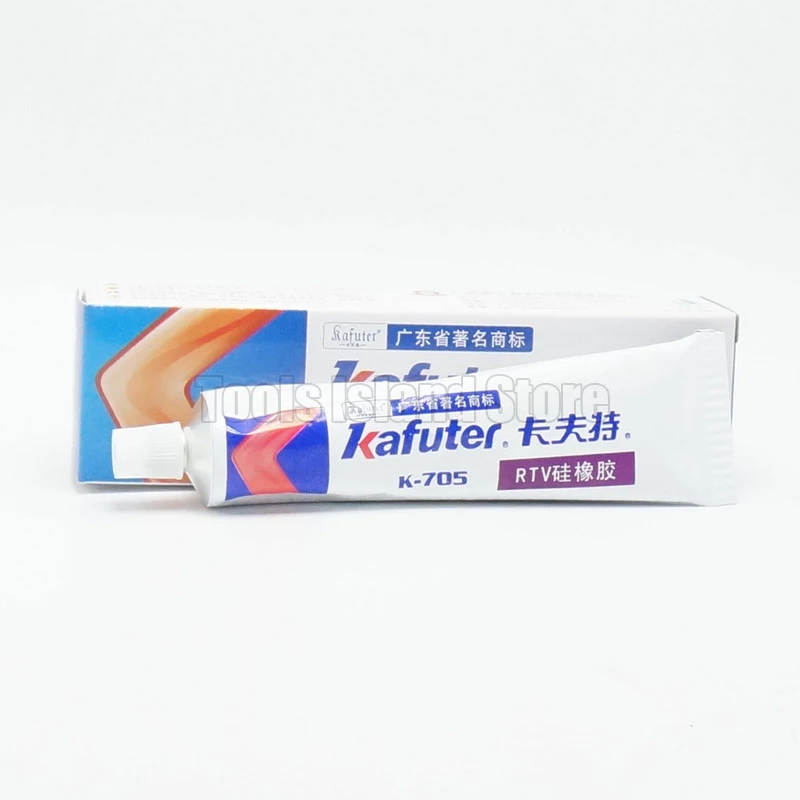 2Pcs Kafuter k-705 RTV ยางซิลิโคนอิเล็กทรอนิกส์กาวซีลโปร่งใส Organosilicon 45g