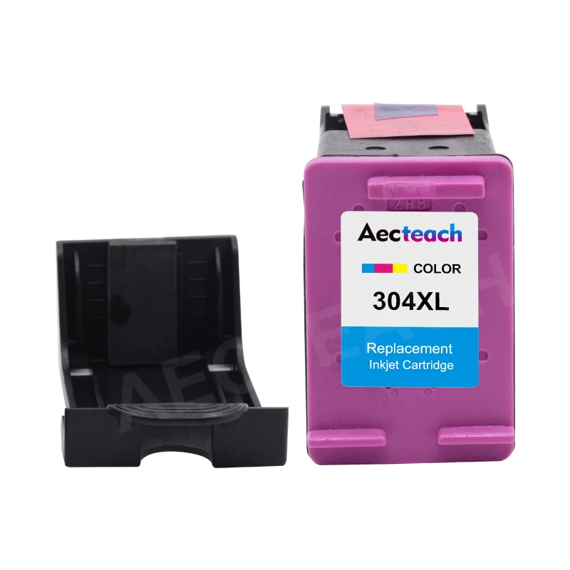 Aecteach Compatible For HP304 Ink Cartridge Replacement for HP 304 XL 304XL Cartridges Deskjet 3720 3700 3723 3724 3730 Printer