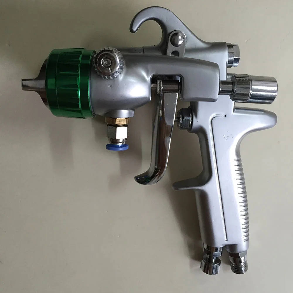 

SAT1189 automotive paint gun high pressure chrome plating paint gun double nozzle pressure feed pneumatic painting spray guns