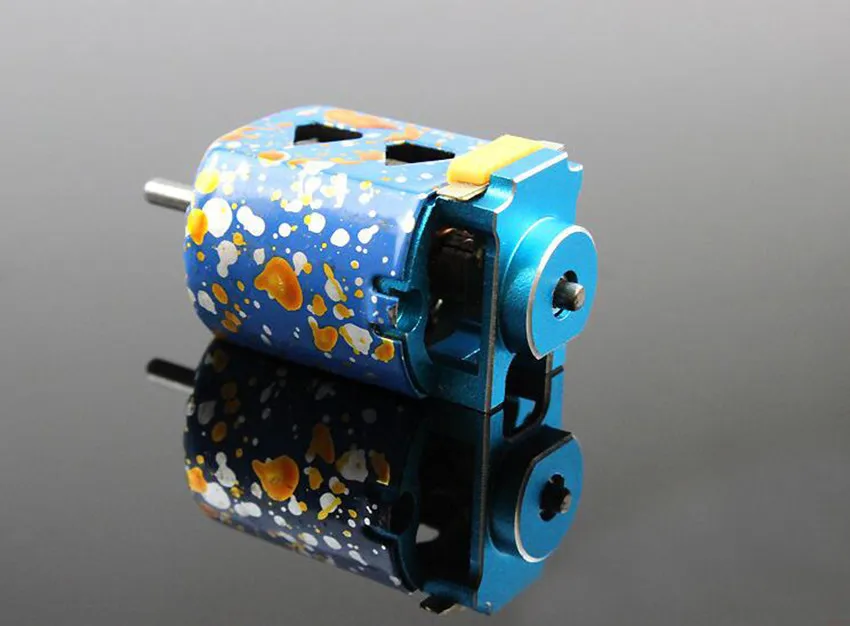 Aluminum Alloy Motor Back Housing Cover For AULDEY 4WD Motor Spare Parts For AULDEY 4WD Mini Car Model 18072 1Pcs/lot