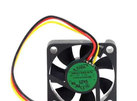 

Wholesale: original ADDA AD0412HX-G76 40*40*10 4CM 12V 0.10A speed mute cooling fan