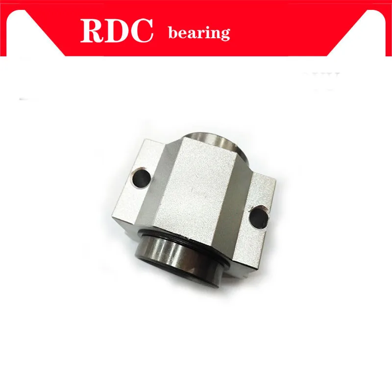 10pcs/lot SC12VUU SC12V SCV12UU 12mm High quality CNC pillow block linear slide for CNC router XYZ table 12mm bearing bushing