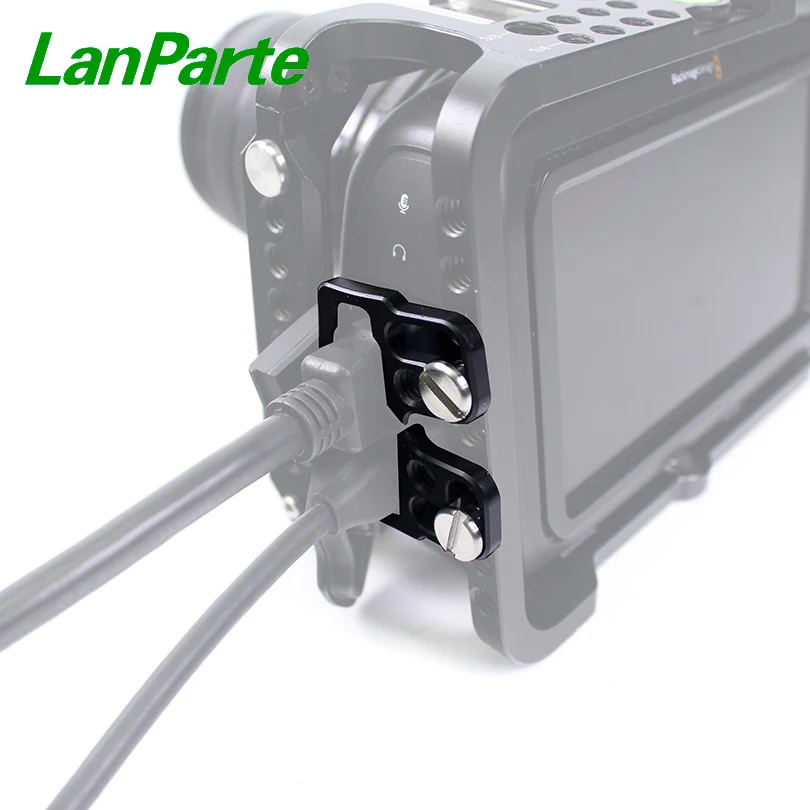 Lanparte HDMI-Compatible Cable Clamp for BMPCC 4K for Blackmagic Camera