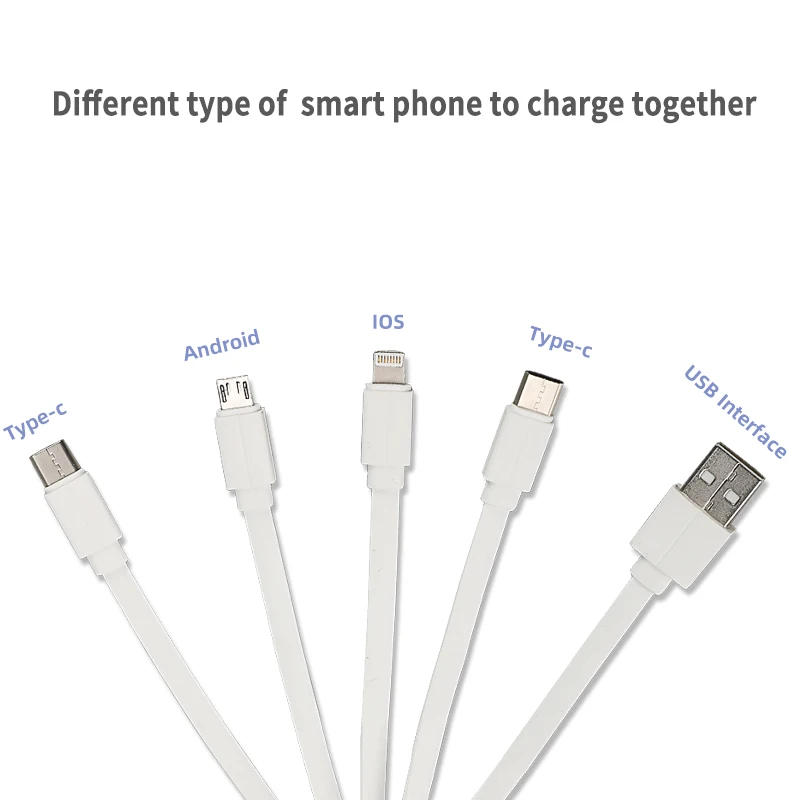 Tigernu New 4.0A USB Cable 3 In 1 Quick Charge IOS/ Type-C/ Android Super Data Cable Faster Than Normal