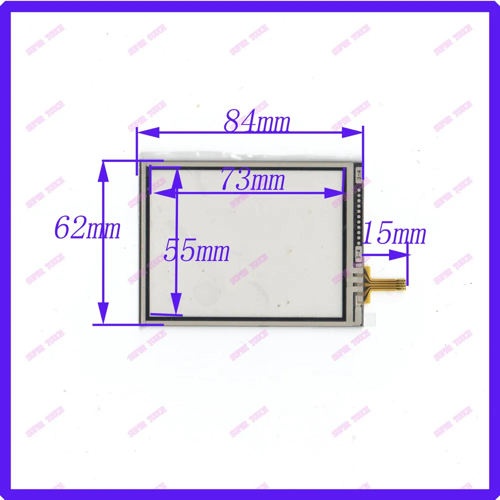 

M3 Collector external screen handwriting touch screen 84 * 62 four-wire resistive 3.5-inch screen