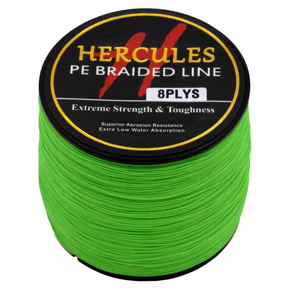 Hercules PE Braided Fishing Line Sea Saltwater Fishing Weave Extreme Super Strong 100% Super Power 8 Strands 300m image 4
