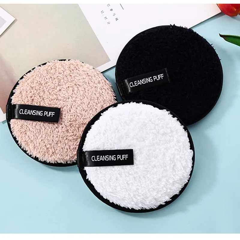 1PCS Beauty Magic Puff Cosmetics Microfiber Cloth Pads Remover Face Cleansing Towel Reusable Makeup esponja maquillaje Puff tool