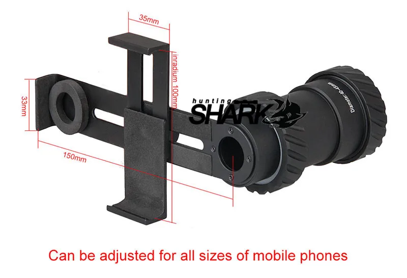 Free Shipping Black Rile Scope Mount For Camera For Hunting Shooting Hunting Accessory HS33-0202