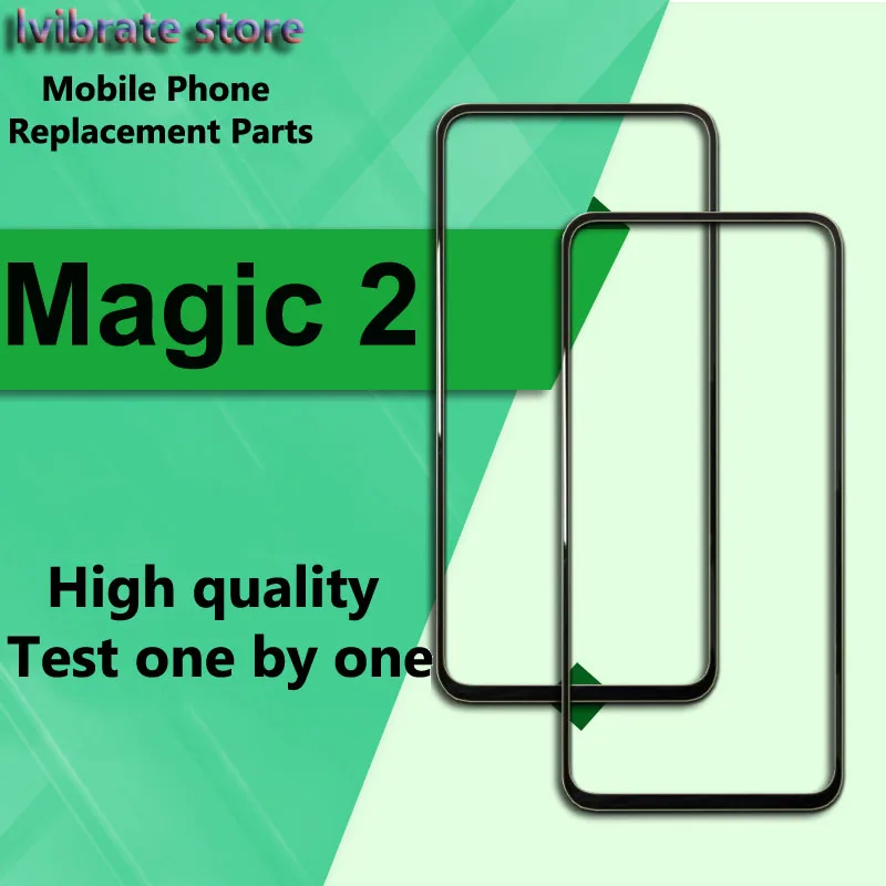 Voor Huawei Magic 2 Voor Outer Glas Lens Touch Panel Screen Voor Huawei Magic2 Vervanging reparatie LCD Touch Glas Digitizer