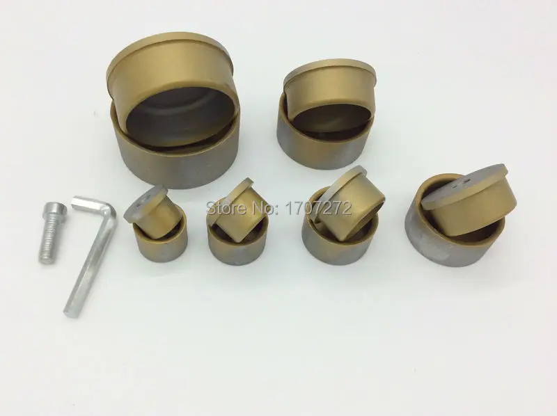 

Free Shipping (6pcs/set) welding parts die head, 20-63mm Welding Mold, PPR,PE,PB Water Pipe hotmelt butt welding