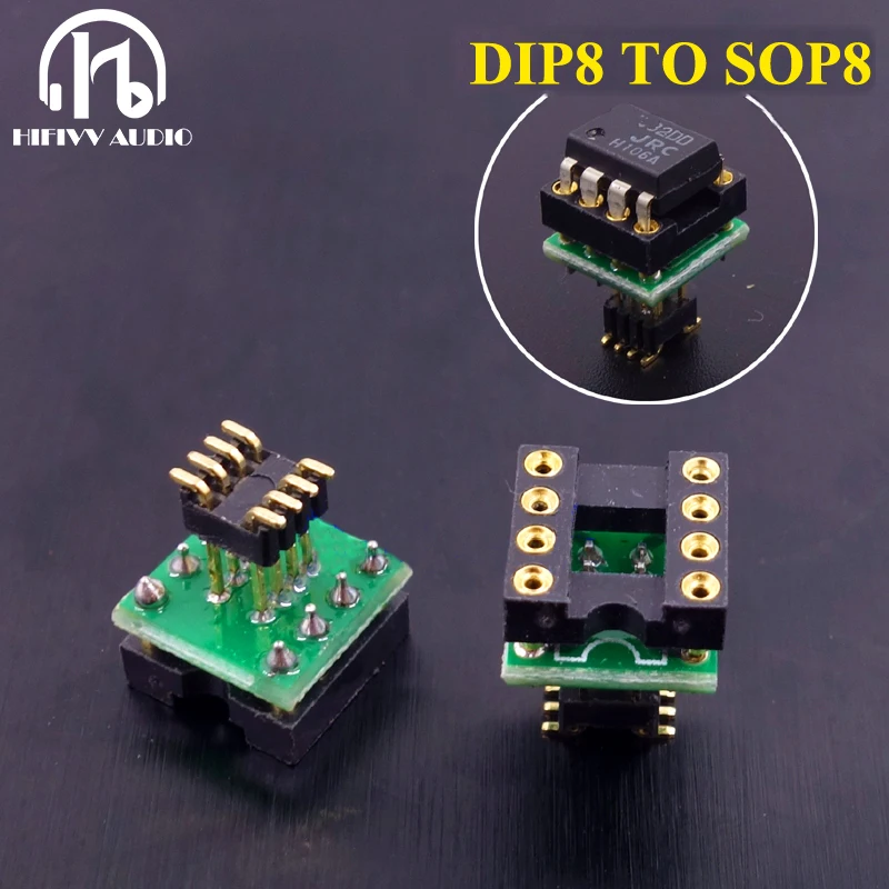 TSSOP8 SSOP8 SOP8 do DIP8 PCB SOP-8 SOP Transfer Board DIP Pin Board Pitch Adapter lvds adapter PCB Board