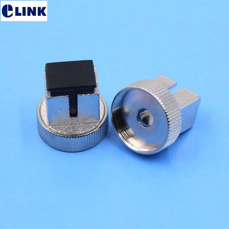 fiber optic power meter SC connector adapter M16 M16 M16 WITHOUT ceramic sleeve and receptacle free Shipping ELINK 10pcs