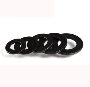 

High Quality M3--M20 steel with black flat washer