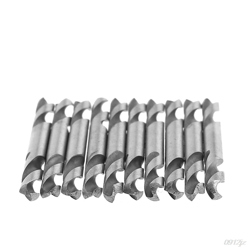 10 개/대 3.2mm HSS 더블 엔드 나선형 비동 드릴 공구 드릴 새로운 드롭 선박 Dls HOmeful qiang