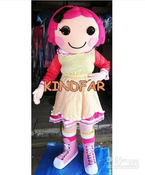 

Костюм-талисман Lalaloopsy, костюм-талисман для вечеринки, необычный персонаж-животное, бесплатная доставка