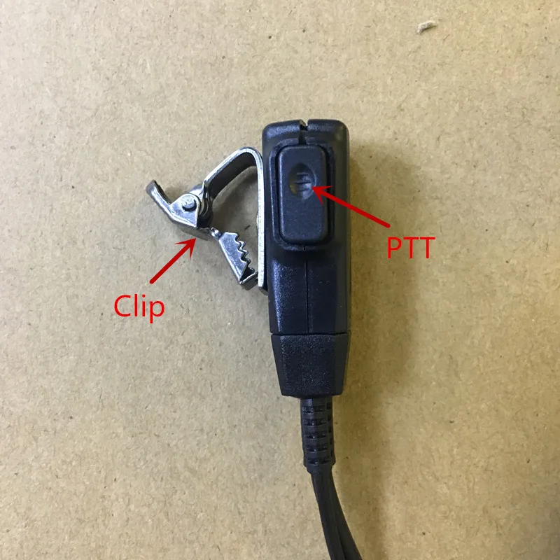 سماعة رأس صوتية لأنبوب الهواء الشفاف ، 2 دبابيس لـ ICOM IC V8 V82 V85 F11 F26 F4008A F31 F4GT F3021 F3001 وما إلى ذلك جهاز اتصال لاسلكي