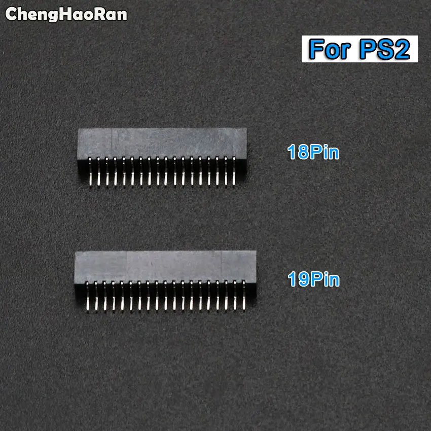 ChengHaoRan 18Pin 19Pin Button Film Socket For Sony Playstation 2 PS2 Conductive Film Connector Port Controller Slot