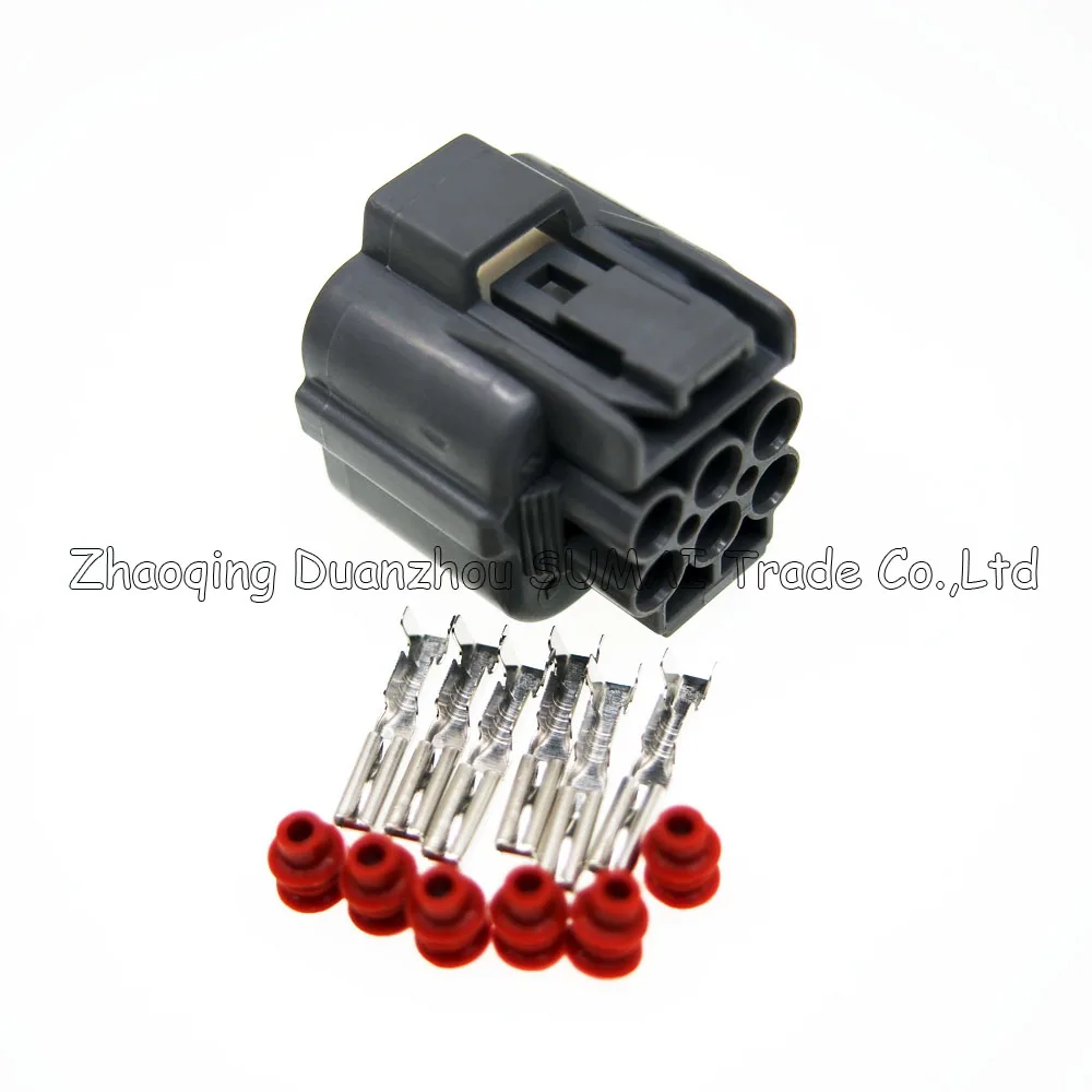 6 Pin female automotive modified plug / oxygen sensor plug,6Pin car plug waterproof connector for VW Toyota etc.