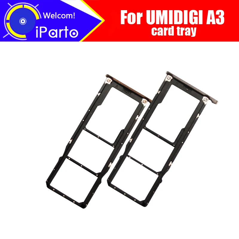 UMIDIGI A3 Card Tray 100% Original New High Quality SIM Card Tray Sim Card Slot Holder Repalcement for UMIDIGI A3