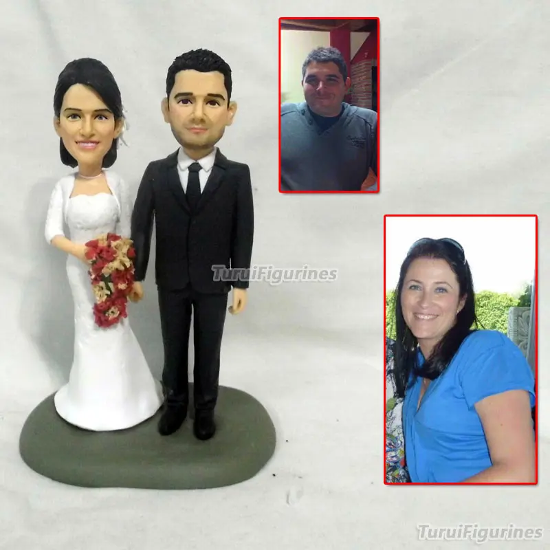 Custom anniversary Bobblehead personalized couple bobblehead anniversary gift for parents souvenir precious moment miniature