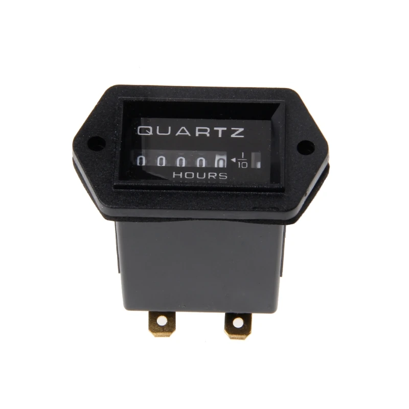New DC 12V-36V Generator Sealed Hour Meter Counter Tractor Truck Hourmeter For Boats Trucks Tractors Cars