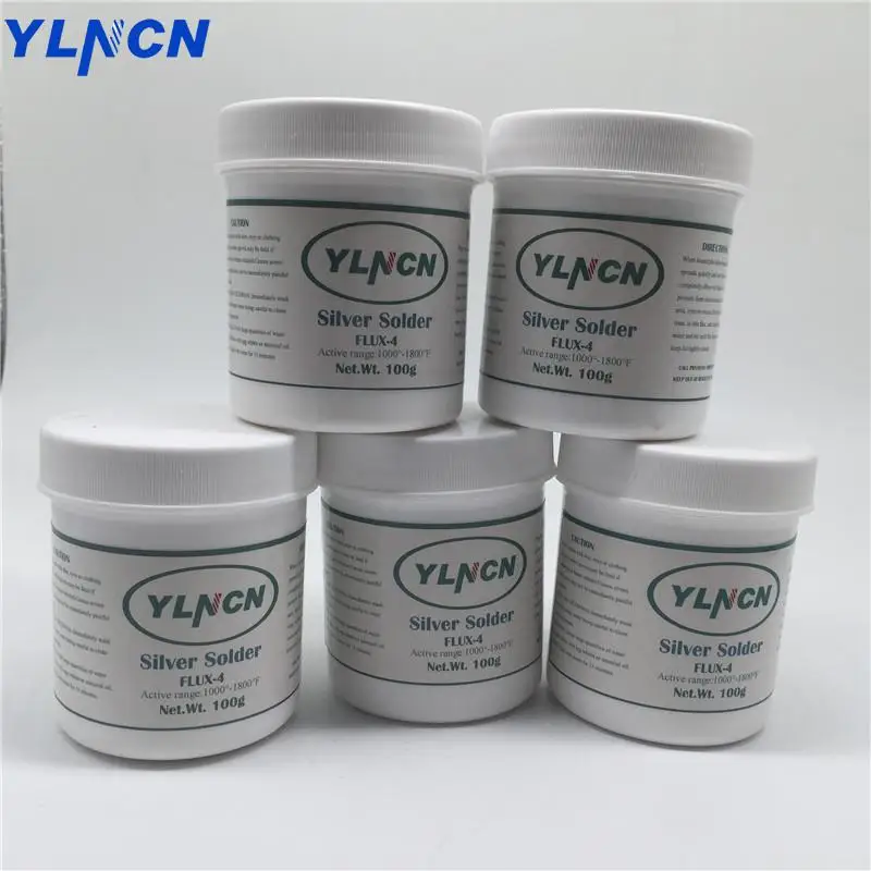 

Silver Copper Brass brazing powder welding flux sliver soldering QJ201 gas copper-copper alloy solder 100g/bottle