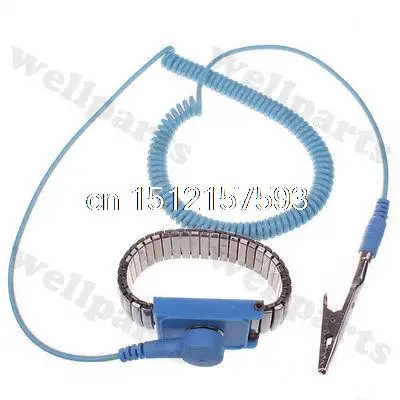 1Pc LEKO Anti-Static สายรัดข้อมือโลหะ
