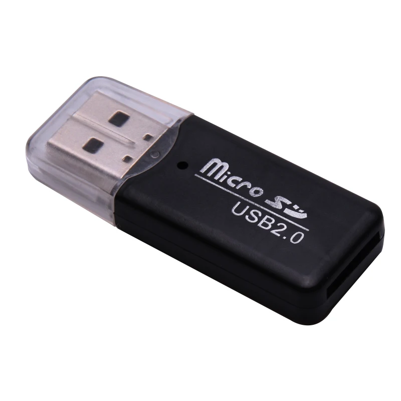 SR Mini USB Micro SD/TF Card Reader with 5 Colors High Transmission Speed for Desktop Laptop