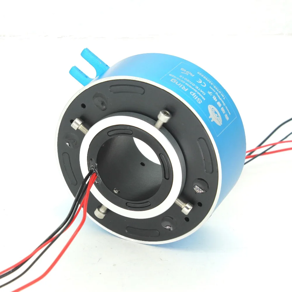 Through bore 38.1mm with 3 circuits 10A rotary joint connector SENRING