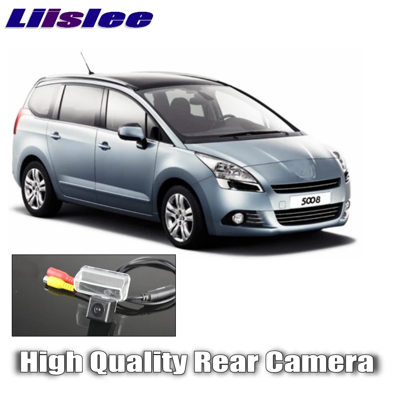 

LiisLee Car Reversing image Camera For Peugeot 5008 407 2009~2020 High Quality Night Vision HD WaterProof Rear View back Up CAM