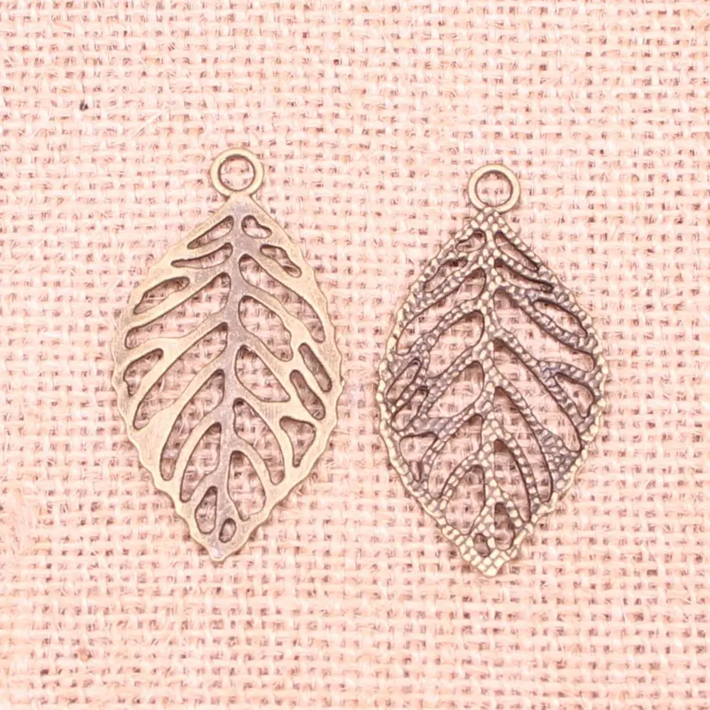 

Ювелирные изделия, подвески, полые листья, 49x26 мм, античный кулон, винтажные бронзовые тибетские, DIY браслет, ожерелье, 28 шт.