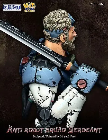 Resin kit X-105 Anti Robot squad Sergeant