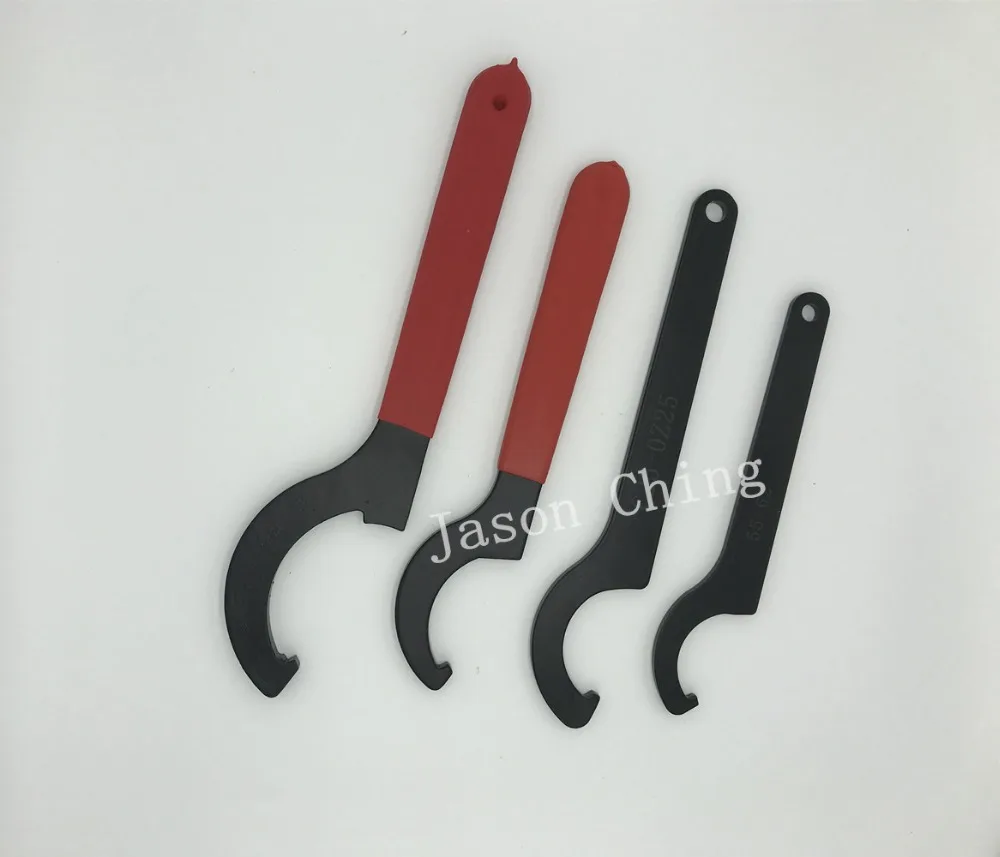 1 pz Codolo cilindrico Tipo C Chiave Acciaio Al Cromo Vanadio Gancio Chiave della Chiave Tool 55-62mm