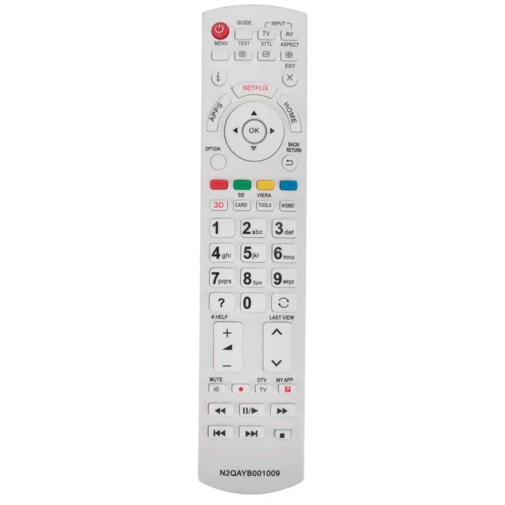 New N2QAYB001009 remote control for PANASONIC TV TX-32CSR510 TX-32DSR500 TX-40CSR520 TX-42CSR610 TX-50CSR520 TX-40DXR