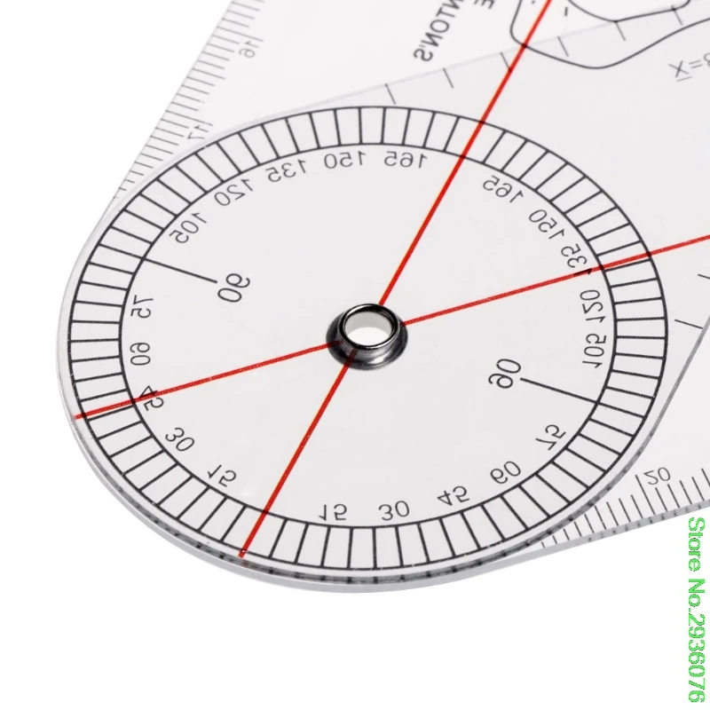 New Arrive Goniometer Angle Medical Ruler Rule Joint Orthopedics Tool Instruments Plastic Support